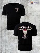 Rodeo Bull Skull Tee – Western Antler Graphic Streetwear Cowboy Shirt BESTSELLER L