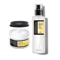 COSRX Snail 96 Mucin Power Essence + Snail 92 All In One Cream RINKINYS galiojimo data 2027/ Drėkinantis, Korėjietiška kosmetika, Kbeauty white