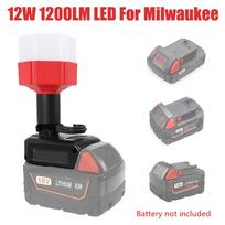12W 1200LM LED darbo šviestuvas Milwaukee M18 14.4V-18V Li-ion akumuliatoriui Stalo lempa