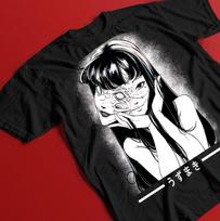 Tomie Junji Ito Anime Manga Graphic Tee, Horror Unisex Shirt, Japanese Graphic 2XL