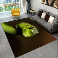 Gothic Horrible Snake Serpent cobra Area Rug,Carpet for Home Living Room Bedroom Sofa Doormat Kitchen Decor,Non-slip Floor Mat 40x60cm