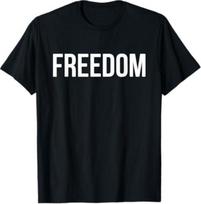 Freedom White Freedom T-Shirt1 Unisex T-Shirt XL