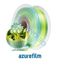 3D plastikas Azurefilm PLA šilkas rainbow (Citrina) 1.75mm/1kg