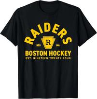 Boston Hockey Raiders Established 1924 Men Women T-Shirt S