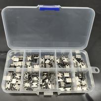100Pcs/Box 10Models Type-C USB Charging Dock Connectors Mix 6Pin and 16Pin Use for Phone and Digital Product Repair kit
