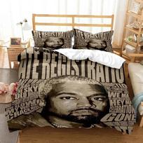 3D Print Rapper Kanye West Musik Bedding Set Double Twin King Duvet Cover Comforter Pillowcase Boys Girls Adults Bedroom 135x200cm