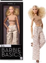 Barbie Basics Model 07 Signature Curly Long Hair Collector Articulated Ages Neutral JJX26 Doll, Body, 6+, Color,