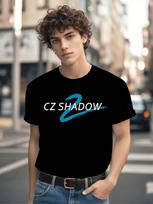 CZ 75 Shadow 2  Graphic T-shirt - Tactical Firearms brand Tee L gray