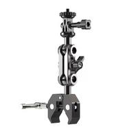 Tinka Insta360 X3 X4 X5 motociklo dviračio rankenos laikikliui kameros spaustukui GoPro Hero13 12 11 10 DJI sportinės kameros priedams gray