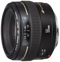 Canon EF50mm USM prime F1.4 lens, full-frame compatible.