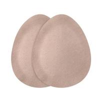 Leather Shock-Absorbing Metatarsal Arch Support Pads - Self-Adhesive Half Inserts abrikosas