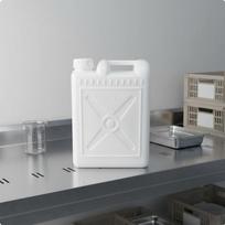 Food Grade Water Container Versatile Heavy Duty Can SpillResistant Large Capacity Storage Jug White 10L Thick 0-7kg