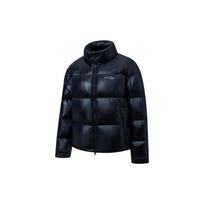 Saucony Solid Color Stand Collar Down Jacket Women Jackets Black SC1220006B-BK01 L