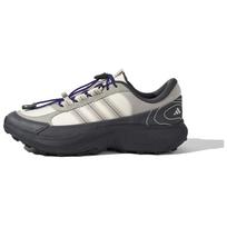 Adidas Roam Wander Comfortable Shock Absorbing Slip Resistant Durable Lightweight Low Top Hiking Shoes Unisex Hiking Shoes Gray Black JR7649 35⅔