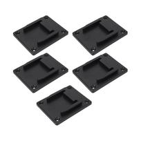 5 Set Tool Holder Dock Mount Black ABS Power Tool Hanger for 14.4V 18V Lithium Battery Tools
