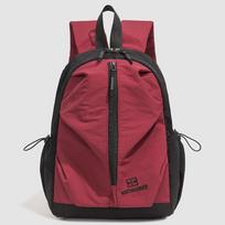 Small Ultralight Hiking Backpack with Multiple Pockets for Men Women Plaid Waterproof Casual Daypack for Adults Daytrip Hiking raudona