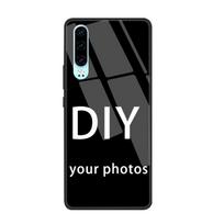 Individualus grūdinto stiklo dėklas Huawei Pura 80 P70 P60 P50 P40 P30 Pro Lite Mate 60 50 40 Nova12 11 Dėklas su jūsų nuotrauka DIY Huawei Pura 70