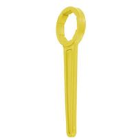 20L-30L Cubes Drum Cap Wrench Square Plastic Bucket Barrel Cap Tool  Chemical Barrel geltona