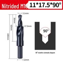 Nitrided Two-Stage Straight Shank Counterbore Drill Bit