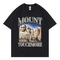 Funny P Diddy Mount Touchmore T Shirt Hip Hop Vintage Short Sleeve Tshirt Fashion Harajuku Kawaii Tshirt Womens Y2K Clothing S