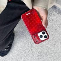 New Year Red Polka Dot iPhone Case for 13/14/16/17 Pro & 15 Pro Max - Premium Feel iPhone 16 Pro