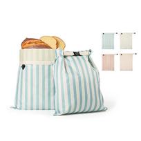 Natural Bees Wax Coated Cotton Fabric Food Wrap Bread Preservation Bag Washable Kitchen Storage Solution
