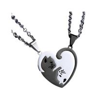 1 pora porų vėrinių besiglaudžiančios katės derantys pakabukai choker vėrinys draugams tėvams amuletas vėrinys papuošalų dovana C gray