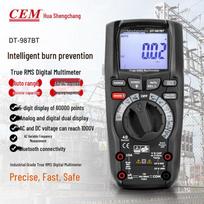 CEM DT-987BT High Precision True RMS Digital Multimeter (CN version)
