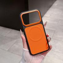 For Honor 600 Pro Case New Fashion Hard For Magsafe Magnetic Anti Fingerprint Anti Fall Protect Cover For Honor 600 Shell Bumper Honor 600 oranžinė
