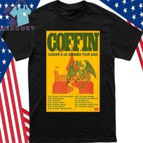 C.O.F.F.I.N Europe amp; UK Summer Tour 2025 Poster Shirt Unisex T-Shirt M