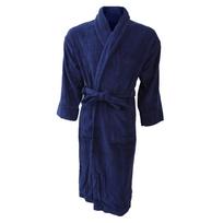Jassz Towel Plain Bath Robe (380 GSM) M/L tamsiai mėlyna spalva