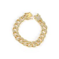 Extra Large Oval Cuban Chain Full Diamond Hip Hop Necklace for Men and Women – European & American Trend Jewelry.