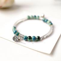 New Creative Handmade Ceramic Mori Bracelet Women's, Ethnic Style Literary and Fresh Student Fashion Bracelet Jewelry