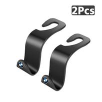Automobilinės sėdynės galvos atramos kabliukas Laikiklis Automobilio interjero aksesuarai BMW Performance M2 M3 M5 320 325 E28 E30 E34 E36 E39 E46 E52 gray