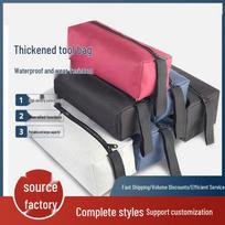 Heavy-Duty Waterproof Oxford Tool Bag for Hardware Storage and Organization Small Red