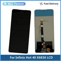 LCD Screen and Digitizer Full Assembly For Infinix Hot 40 X6836