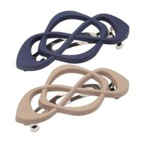 2Pcs Vintage Hair Barrettes French Style Hair Clips Women Girls Matte Finish Hair Pins Hair C