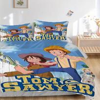 3pcs Tom Sawyer Duvet Cover Set, 1 Duvet Cover + 2 Pillowcases (No Insert), High-Definition Print, Home & Dorm Set yy251208015 135x200cm