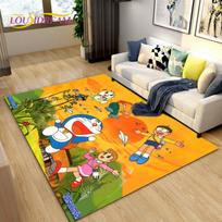 Doraemon Japanese Anime Cartoon Area Rug,Carpet Rug for Living Room Bedroom Sofa Doormat Decoration, Kid Play Non-slip Floor Mat 40x60cm