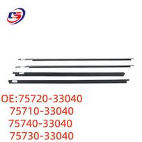 Toyota Camry Exterior Car Window Sealing Strip Water Deflector 75710-33040 75720-33040, 75710-33040, 75740-33040, 75730-33040