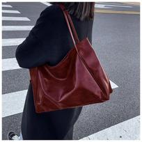 Women Tote Bags Fashion Underarm Pouch Large Capacity Soft Pu Shoulder Bag Retro Crossbody Bag Casual Portable Bucket Bag