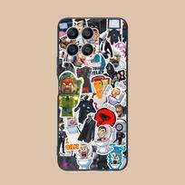 Skibidi Toilet TV Camera Man Phone Case for Honor 90 80 70 60 50 30 20 10 9 8 7 Pro S SE Lite 5G Soft TPU Shockproof Cover Honor 8 black