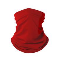 Cycling Bandana Half Coverage Breathable Outdoor Sports Riding Headgear Scarf Face-Cover Fishing Sun Protection Bandana raudona