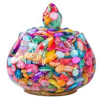 Artistics Crystals Geode Resin Box Multipurpose Home Organization Decoration Positive Energy Charging