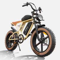 JANSNO X70G Suaugusiųjų elektrinis dviratis 750W 48V 37AH Dviguba nuimama baterija 20  Stori ratai Visureigis E-dviratis Jansno X70G 37Ah geltona