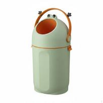 Round Diaper Disposal System Large Capacity Silent Nursery Item for