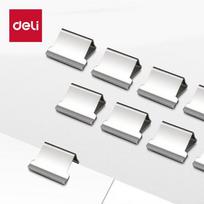 Deli 8598 18mm Silver Binder Clips gray