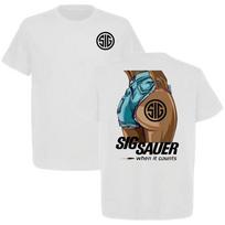 Sig Sauer Tactical Lifestyle T-Shirt ,Tactical Apparel ,Full Colour T-Shirt XXL white