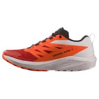 Salomon Sense Ride 5 Lunar Rock Fiery Red Men Sneakers Shocking-Orange L47046200 42 red