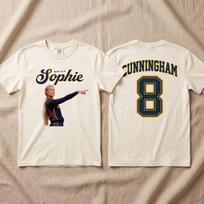 Marškinėliai Spicy Sophie Cunningham 8 Gerbėjo Marškinėliai, Indiana Krepšinio Apranga XXXL